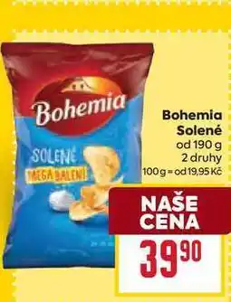 Billa Bohemia Solené od 190 g nabídka