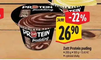 Albert Zott Protein puding 200 g nabídka
