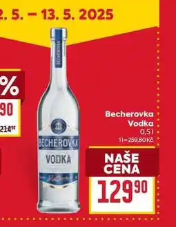 Billa Becherovka Vodka 0,5l nabídka
