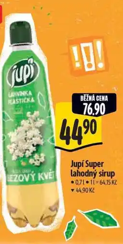 Albert Jupí Super lahodný sirup 0,7 l nabídka