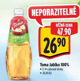 Albert Toma jablko 1 l nabídka