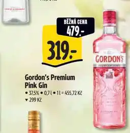 Albert Gordon's Premium Pink Gin 0,7 l nabídka