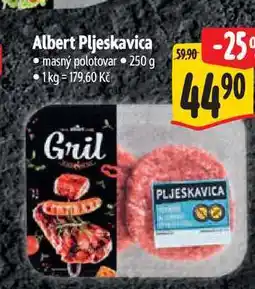 Albert Albert Pljeskavica 250 g nabídka