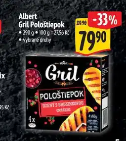 Albert Albert Gril Pološtiepok 290 g nabídka