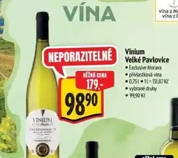 Albert Vinium Velké Pavlovice 0,75 l nabídka