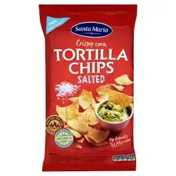 Albert Santa Maria Tortilla chips 185g, vybrané druhy nabídka