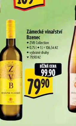 Albert Zámecké vinařství Bzenec 0,75 l nabídka