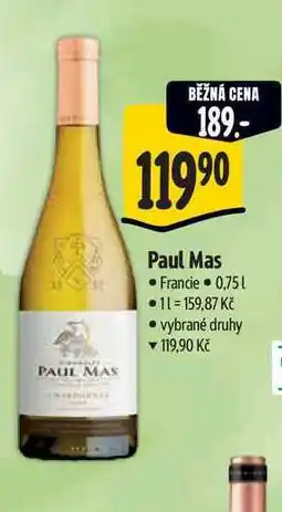 Albert Paul Mas 0,75 l nabídka