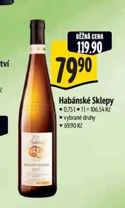 Albert Habánské Sklepy 0,75 l nabídka