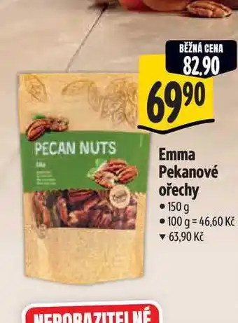 Albert Emma Pekanové ořechy 150 g nabídka