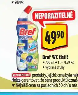 Albert Bref WC čistič 700 ml nabídka