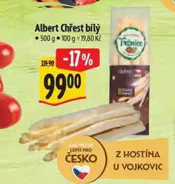 Albert Albert Chřest bílý 500 g nabídka