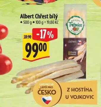 Albert Albert Chřest bílý 500 g nabídka