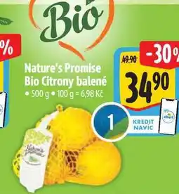 Albert Nature's Promise Bio Citrony balené 500 g nabídka