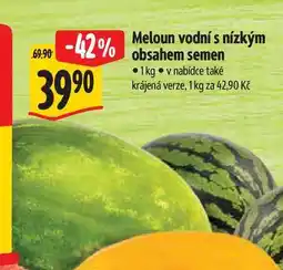 Albert Meloun vodní s nízkým obsahem semen 1kg nabídka