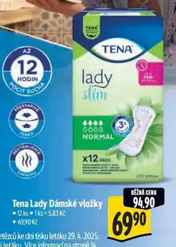 Albert Tena Lady Dámské vložky 12 ks nabídka