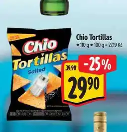 Albert Chio Tortillas 110 g nabídka