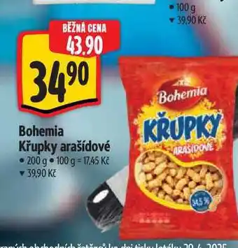 Albert Bohemia Křupky arašídové 200 g nabídka