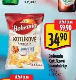 Albert Bohemia Kotlíkové brambůrky 100 g nabídka