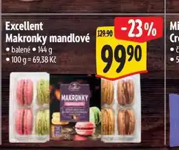Albert Excellent Makronky mandlové 144 g nabídka
