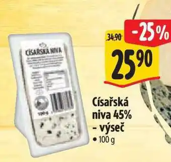 Albert Císařská niva 45% - výseč 100 g nabídka