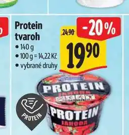 Albert Protein tvaroh 140 g nabídka