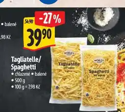 Albert Tagliatelle/ Spaghetti 500 g nabídka