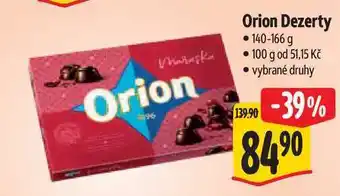 Albert Orion Dezerty 140-166 g nabídka