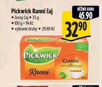 Albert Pickwick Ranní čaj černý čaj 35 g nabídka