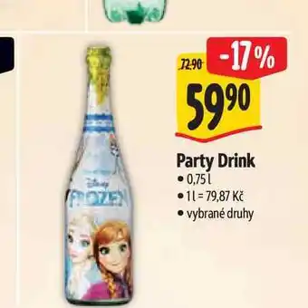 Albert Party Drink 0,75 l nabídka
