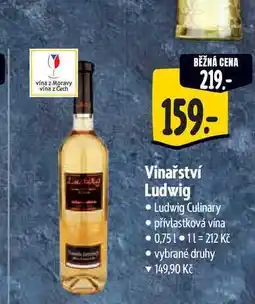 Albert Vinařství Ludwig 0,75 l nabídka