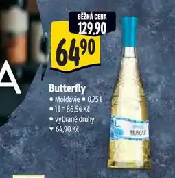 Albert Butterfly 0,75 l nabídka