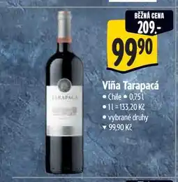 Albert Viña Tarapacá 0,75 l nabídka