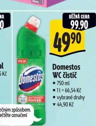Albert Domestos WC čistič 750 ml nabídka