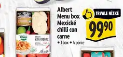 Albert Albert Menu box Mexické chilli con carne 1 box nabídka