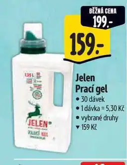 Albert Jelen Prací gel 30 dávek nabídka