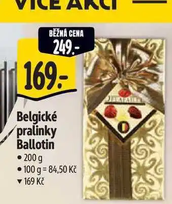 Albert Belgické pralinky Ballotin 200g nabídka