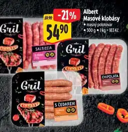 Albert Albert Masové klobásy 300 g nabídka
