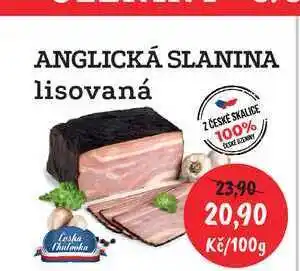 RABBIT řeznictví ANGLICKÁ SLANINA lisovaná 100g nabídka