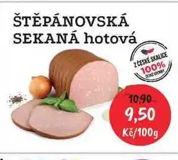 RABBIT řeznictví ŠTĚPÁNOVSKÁ SEKANÁ hotová 100g nabídka