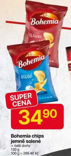 Hruška Bohemia Chips 130g, různé druhy nabídka