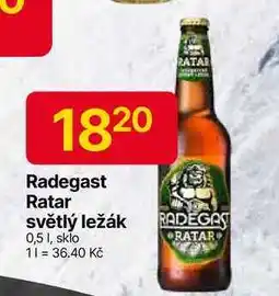 Hruška Radegast Ratar 0,5 L, sklo nabídka