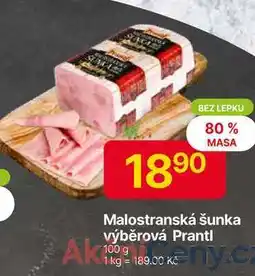 Hruška Malostranská šunka výběrová 100g nabídka