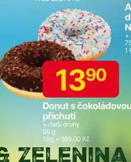 Hruška Donut s čokoládovou příchutí 55 g nabídka