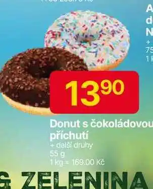 Hruška Donut s čokoládovou příchutí 55 g nabídka