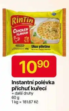 Hruška Rintin Instantní polévka 60 g nabídka