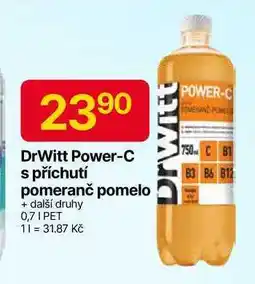 Hruška DrWitt Power-C 0,7L PET nabídka