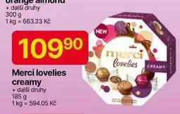Hruška Merci lovelies creamy 185 g CREAMY nabídka