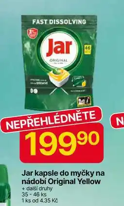 Hruška Jar kapsle do myčky 35 Ks, vybrané druhy nabídka