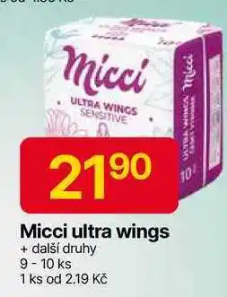 Hruška Micci ultra wings 9-10 ks nabídka